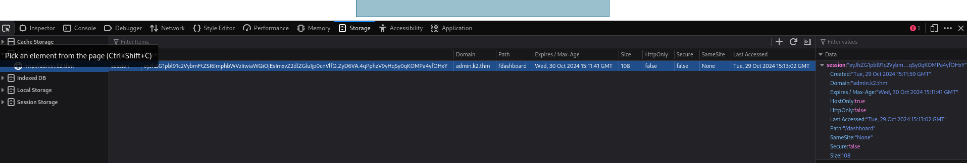 cookie add